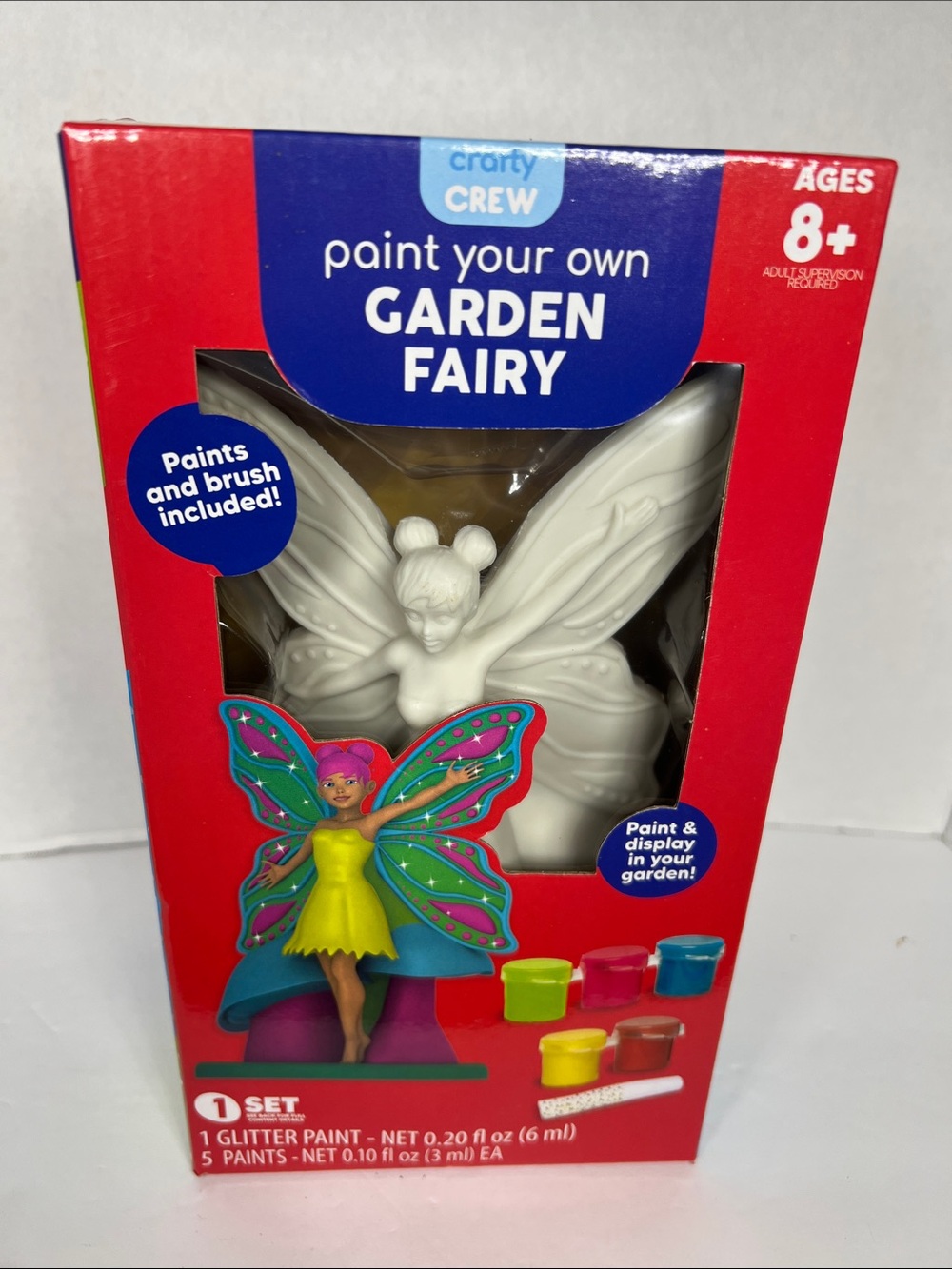 Paint-Your-Own Garden Fairy - White